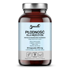 PANASEUS Płodność Dla Mężczyzn 50 kaps.