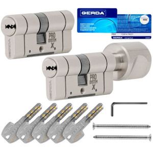 Zestaw 2 wkładek GERDA PROSYSTEM X 30/35 + G35/30