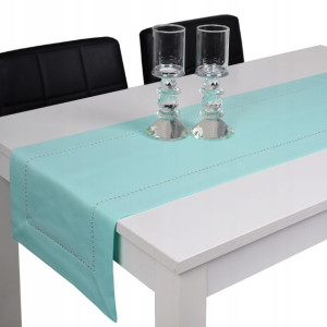 bieżnik plamoodporny GLAMOUR 38x180 miętowy