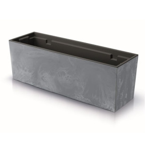 Skrzynka doniczka balkonowa wkład 58x19 cm marengo