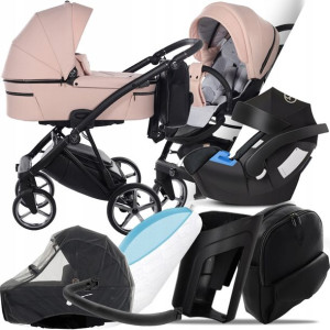 Wózek 3w1 Junama V2 Air 06 I Fotelik Cybex Aton 5