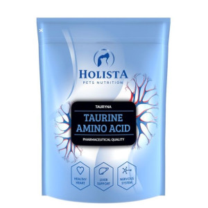 HOLISTA Taurine Amino Acid 500g TAURYNA WSPOMAGA SERCE PSA I KOTA