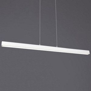 LAMPA wisząca BELFAST 375510431 Trio prostokątna OPRAWA metalowy ZWIS LED 4