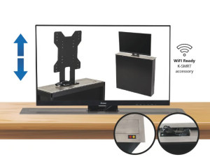 Podnośnik do monitora o maksymalnej przekątnej 27" Sabaj System Winda