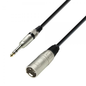 Adam Hall K3bmv0100 Jack Xlr Kabel Mikrofonowy 1m