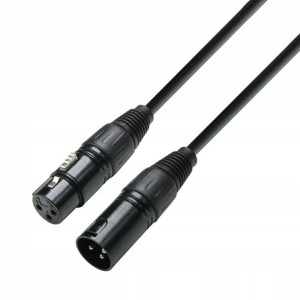 Adam Hall K3dmf0600 Kabel Dmx Xlr M – Xlr F, 6 M