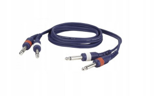 Dap Audio Fl223 Kabel 2x Mono Jack 2x Mono Jack 3m