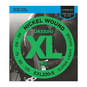 D`addario Exl220-5 Struny Do Gitary Basowej