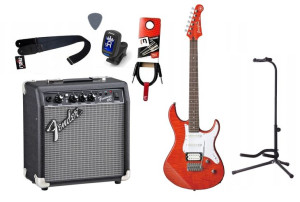 Gitara Elektryczna + Wzmacniacz F 10w Kabel Zestaw
