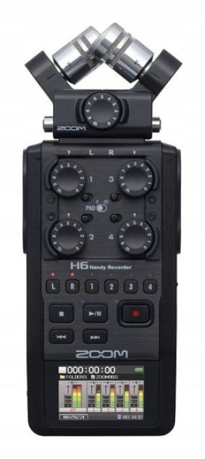 Zoom H6 Black Handy Recorder - Rejestrator Cyfrowy