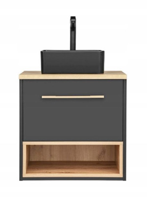 Szafka pod umywalkę 80 BORNEO COSMOS 821 z blatem