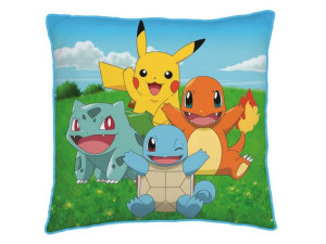Poduszka poliester 40x40 Pokemon Pikachu
