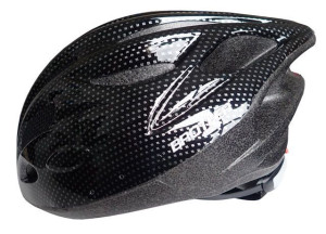Czarny kask rowerowy rozmiar L (58-61cm)