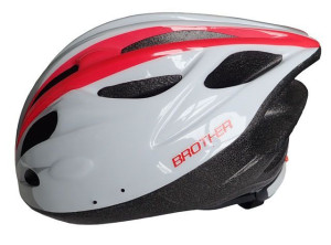 Kask rowerowy biały rozmiar M (55-58cm)