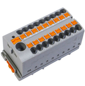 Blok rozdzielczy PTFIX 6/18X2,5-NS35 GY 3273110