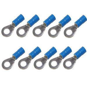 Końcówka oczkowa izol KOI 2,5mm M5 10szt ERGOM