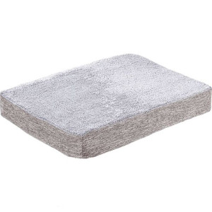 Poduszka dla psa rozmiar M, 100 x 65 x 10 cm, jasnoszara