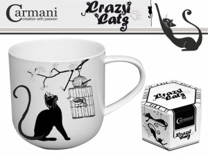 Kubek - Kot z ptaszkiem, Koci świat (CARMANI)