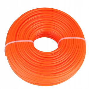 Żyłka Tnąca Do Kosy Kwadrat 2,4 Mm X 50 M 50m