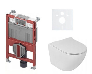 Zestaw 5w1 Stelaż Do Wc Niski+miska Z Deską Wolno.