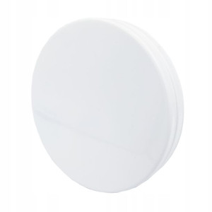 Anemostat BIAŁY metalowy nawiewny SVF 125mm ramka