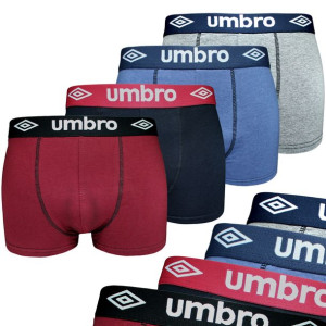 Bokserki majtki męskie UMBRO 4pak 004 bawełna XXL