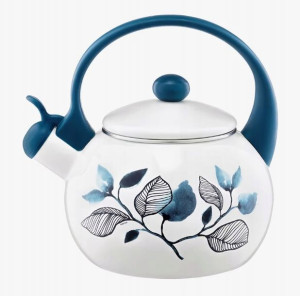 Czajnik Emaliowany Ambition Blue Flower 2,2 L