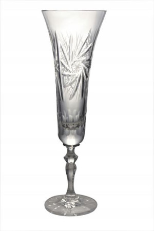 Kieliszki Kryształowe Szampana Młynek 150 Ml 6 Szt