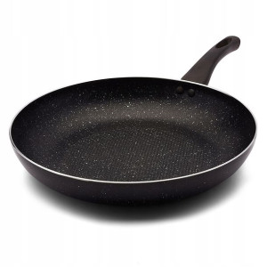 Patelnia Marmurkowa Tadar Marmara Czarna 30 Cm