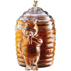 Pojemnik Na Miód Kryształowy Bohemia Teddy Bear