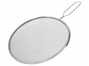 Sitko Osłonka Stalowe Na Patelnie Z Raczką 25 Cm