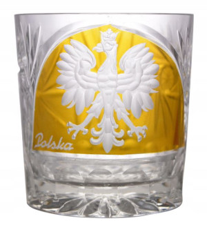 Szklanki do whisky kryształowe Orzeł 250ml 6szt