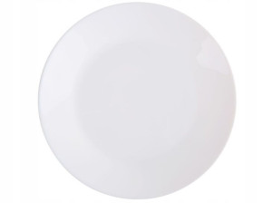 Talerz Płytki Obiadowy Biały Arcopal Zelie 25 Cm