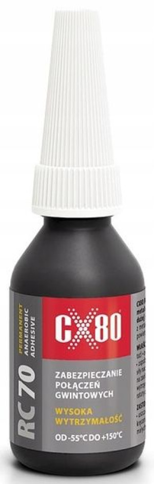 Cx-80 Rc70 Klej Anaerobowy 50ml Do Metali Trwały