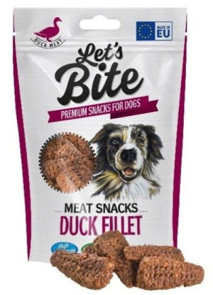 Let's Bite Meat Snack Duck Fillet 80g