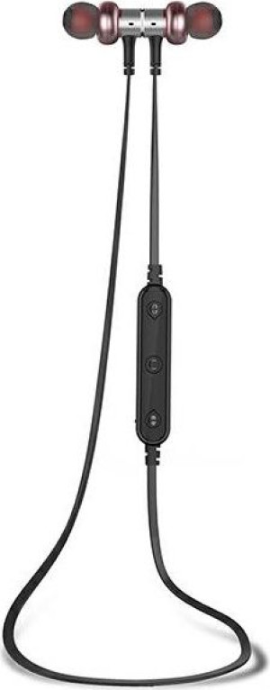 Słuchawki sportowe AWEI B923BL Bluetooth magnetyczne różowo-złoty/rosegold