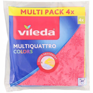 Vileda MULTIQUATTRO ściereczki MULTI PACK x 4