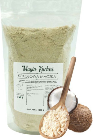 Mąka KOKOSOWA 1kg z KOKOSÓW jakość