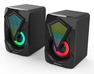Denver Gas-500 Głośniki Pc Z Oświetleniem Rgb, Dgas500