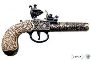 Replika Angielski Kieszonkowy Pistolet Denix Model 1098 L