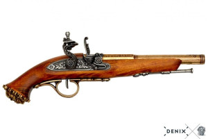 Replika Piracki Pistolet Skałkowy Z Xviiiw Denix Model 1103 L