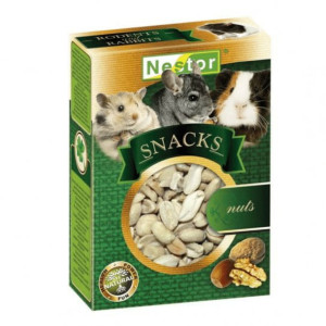 Przysmak dla GRYZONIA i KRÓLIKA - NESTOR SNACKS - ORZECHY 80g