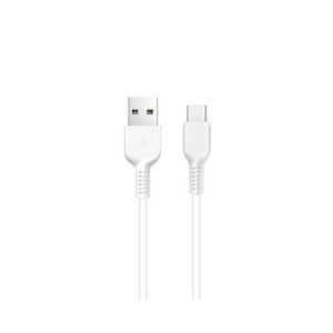 Hoco kabel USB do Typ C Flash X20 2 metry biały