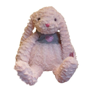 Królik Rozalka Różowy 23Cm