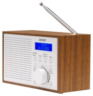 Denver Dab-46white - Radio Cyfrowe Dab+ I Fm, Ddab46w