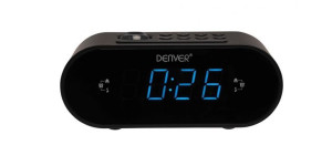 Radiobudzik Z Projektorem Denver Crp-717 Czarny, Dcrp717b