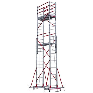 Rusztowanie aluminiowe TeleSafe 60x155cm S008XL 8.05m TÜV