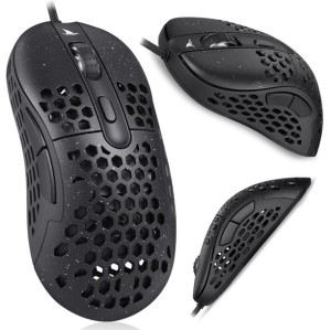 DARMOSHARK N1 Lekka myszka komputerowa przewodowa 6400DPI 1000Hz wygodna