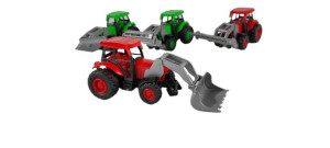 Nowy Zestaw farmerski 4 traktory i Krowa Figurki Zabawka dla dzieci