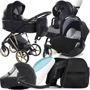 Wózek 3w1 Junama V2 Air Eko 03 I Nosidełko 0-13 Kg